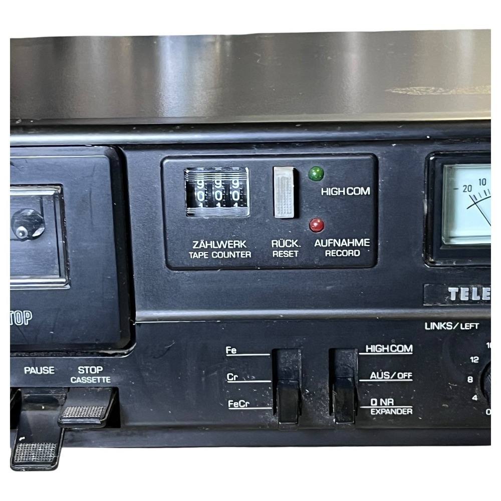 German Hi-Fi Telefunken HC1500 High‑Com Tape Deck Cassette Player Repair - Picture 6 of 16
